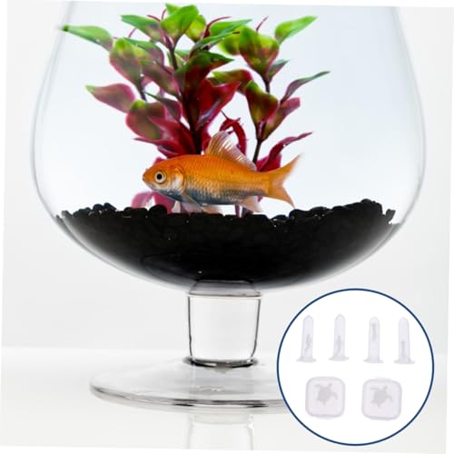 MAGICLULU 6 Stück Teiliges Miniatur Waldlandschafts Schildkröte und Taucher Epoxidharz Mikro Ornamente für DIY Bastelprojekte Kreative Mikro Landschaftsdekoration von MAGICLULU