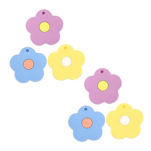 MAGICLULU 6 Stück Teiliges Set Silikon Schlüsselkappen im Blumen Design Praktische Schlüsselabdeckungen für Haus und Wohnungsschlüssel für Frauen und Teenager Blau und Gelb MAGICLULU 6 Stück Teiliges Set Silikon Schlüsselkappen im Blumen Design Praktische Schlüsselabdeckungen für Haus und Wohnungsschlüssel für Frauen und Teenager Blau und Gelb von MAGICLULU