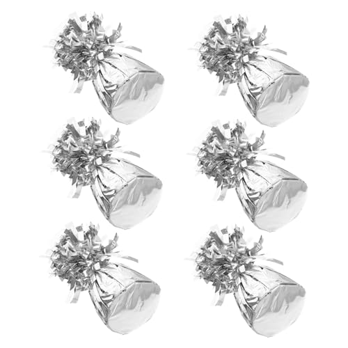 MAGICLULU 6 Stück Zubehör für Hochzeiten Geburtstagsfeiern und Feste und Wiederverwendbar für Heliumballons und Dekorationen von MAGICLULU