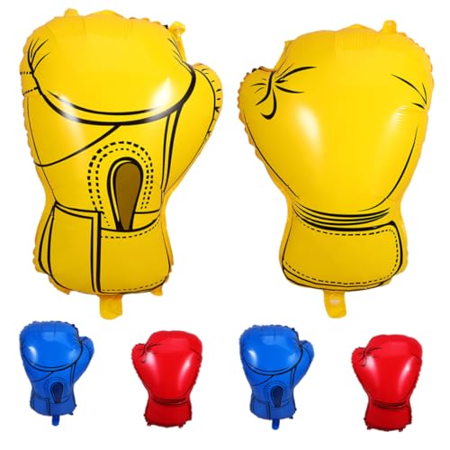 MAGICLULU 6 Teilige Boxparty Dekoration Folienballons Mit Boxhandschuhen Für Die Themenparty Dekoration – Folienballons Für Sportveranstaltungen Für Jungenpartys MAGICLULU 6 Teilige Boxparty Dekoration Folienballons Mit Boxhandschuhen Für Die Themenparty Dekoration – Folienballons Für Sportveranstaltungen Für Jungenpartys von MAGICLULU