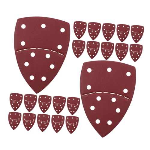 MAGICLULU 60 Stück Teiliges Dreieck Schleifpapier mit Haken und Schlaufenverschluss Abnehmbar für Schleifer Vielseitig für Holz Metall und Möbelpolitur Langlebig und Flexibel Einsetzbar MAGICLULU 60 Stück Teiliges Dreieck Schleifpapier mit Haken und Schlaufenverschluss Abnehmbar für Schleifer Vielseitig für Holz Metall und Möbelpolitur Langlebig und Flexibel Einsetzbar von MAGICLULU