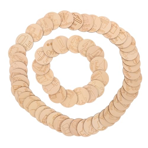MAGICLULU 60Stücke Kleidungsetiketten aus Holz Klassifizierungsetiketten für Schrankorganisation Langlebige und Wiederverwendbare Aufbewahrungsetiketten für Bekleidungsorganisation MAGICLULU 60Stücke Kleidungsetiketten aus Holz Klassifizierungsetiketten für Schrankorganisation Langlebige und Wiederverwendbare Aufbewahrungsetiketten für Bekleidungsorganisation von MAGICLULU
