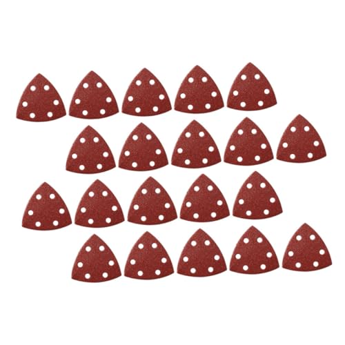 MAGICLULU 60Stücke Sandpapier Schleifpads Für Deltaschleifer Schleifdreieck Für Metallbearbeitung MAGICLULU 60Stücke Sandpapier Schleifpads Für Deltaschleifer Schleifdreieck Für Metallbearbeitung von MAGICLULU