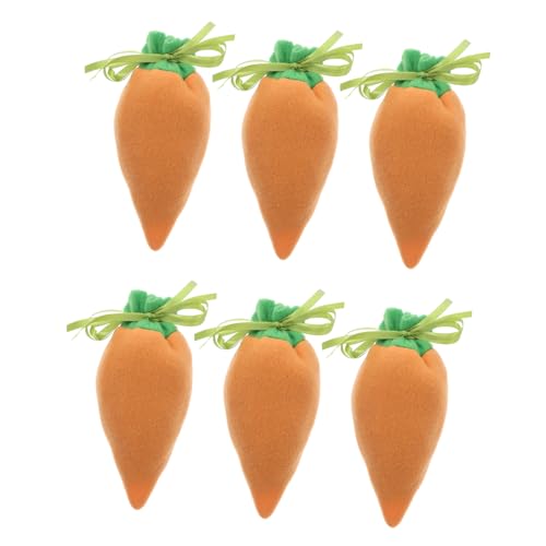 MAGICLULU 6St Karottenbündeltasche Karotten Beutel Karottenbeutel Karotten Form Beutel Ei Karotten Filztasche Karotten Kaninchen-Tragetaschen Hasen-Geschenkbeutel Plüschstoffe Orange MAGICLULU 6St Karottenbündeltasche Karotten Beutel Karottenbeutel Karotten Form Beutel Ei Karotten Filztasche Karotten Kaninchen-Tragetaschen Hasen-Geschenkbeutel Plüschstoffe Orange von MAGICLULU
