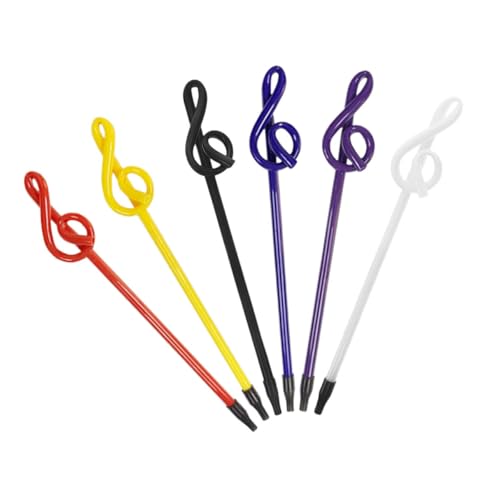MAGICLULU 6St Kugelschreiber mit Musiknoten Großer Kugelschreiber Schlüsselanhänger-Kugelschreiber Musik Geschenkartikel für Musiker Strumpffüller für Studenten lustige Stifte MAGICLULU 6St Kugelschreiber mit Musiknoten Großer Kugelschreiber Schlüsselanhänger-Kugelschreiber Musik Geschenkartikel für Musiker Strumpffüller für Studenten lustige Stifte von MAGICLULU