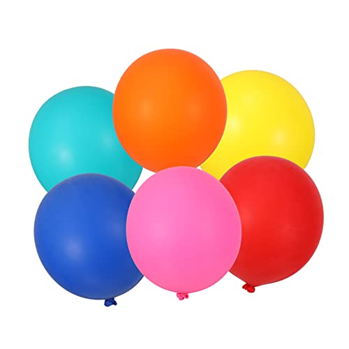 MAGICLULU 6Stücke Riesige Latexballons Party Dekoration Für Geburtstagsfeiern Hochzeiten von MAGICLULU