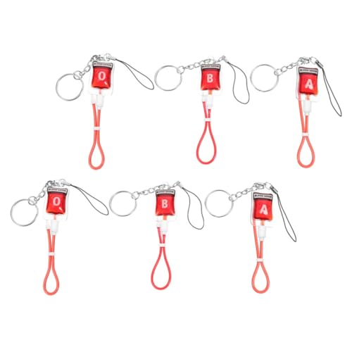MAGICLULU 6Stücke Teiliges Vampir Schlüsselanhänger Gruselige Halloween Anhänger Zubehör für Partys und Cosplay Vielseitig Einsetzbar als Schlüssel oder Handyanhänger MAGICLULU 6Stücke Teiliges Vampir Schlüsselanhänger Gruselige Halloween Anhänger Zubehör für Partys und Cosplay Vielseitig Einsetzbar als Schlüssel oder Handyanhänger von MAGICLULU