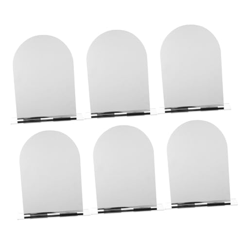 MAGICLULU 6Stücke Tischnummern Aus Dekorative Blankschilder Für Hochzeiten Events Und Feiern Platzkarten Mit Stand Für Kreative Tischdekoration von MAGICLULU