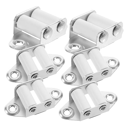 MAGICLULU 6stücke -Hardware-kit Mit Aluminiumlegierung-führungen - Für Montage Inklusive Vorhang-Hardware-halterungen Und -gurtband-führungen von MAGICLULU