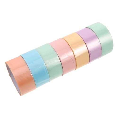 MAGICLULU 7 Rollen Buntes Breites Klebeband Kreatives Klassenzimmer Klebeband Kreatives Abdeckband Bastelband Buntes Reparaturband Bastelraum Essentials MAGICLULU 7 Rollen Buntes Breites Klebeband Kreatives Klassenzimmer Klebeband Kreatives Abdeckband Bastelband Buntes Reparaturband Bastelraum Essentials von MAGICLULU