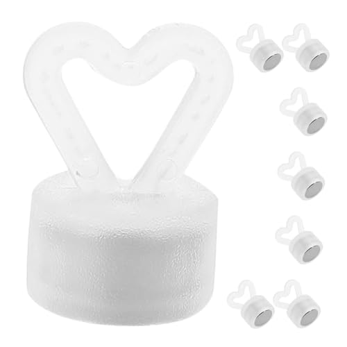 MAGICLULU 8 Stück Ballon-Gewichtsblock herzförmige Anhänger Ballongewicht für draußen Ballongewicht aus Kunststoff Herzanhänger Ballonzubehör Ballonblöcke aus Kunststoff Plastik Weiß MAGICLULU 8 Stück Ballon-Gewichtsblock herzförmige Anhänger Ballongewicht für draußen Ballongewicht aus Kunststoff Herzanhänger Ballonzubehör Ballonblöcke aus Kunststoff Plastik Weiß von MAGICLULU