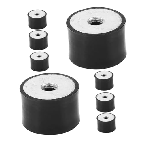 MAGICLULU 8 Stück Teiliges Stoßdämpfer Vibration Isolatoren für Luftkompressoren und Maschinen Geräuschreduzierung Verbesserte Dämpfung Gummilager mit Innengewinde MAGICLULU 8 Stück Teiliges Stoßdämpfer Vibration Isolatoren für Luftkompressoren und Maschinen Geräuschreduzierung Verbesserte Dämpfung Gummilager mit Innengewinde von MAGICLULU