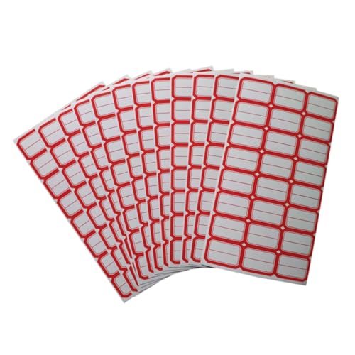 MAGICLULU 80 Blatt 24 aufkleber Etiketten Ware ein Blatt MAGICLULU 80 Blatt 24 aufkleber Etiketten Ware ein Blatt von MAGICLULU