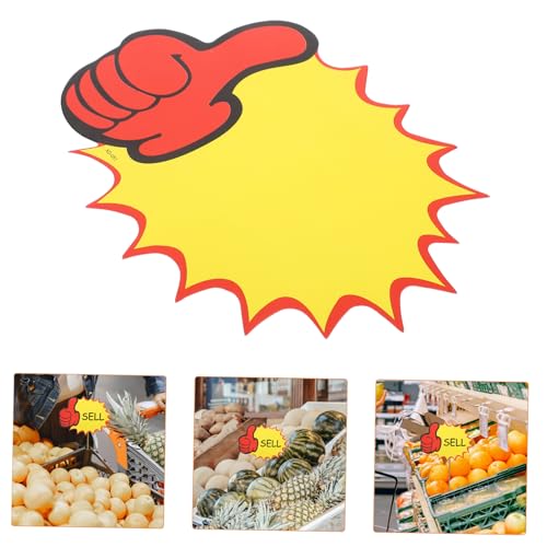 MAGICLULU 80 Blatt Preisetiketten für Einzelhandel Supermärkte Auffällige Verkaufsschilder mit Lesbarer Beschreibbare Preisschilder für Schmuck und Kleine Geschäfte Praktische MAGICLULU 80 Blatt Preisetiketten für Einzelhandel Supermärkte Auffällige Verkaufsschilder mit Lesbarer Beschreibbare Preisschilder für Schmuck und Kleine Geschäfte Praktische von MAGICLULU