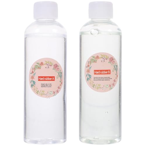 MAGICLULU Ab Hochtransparentes Epoxy für Diy Schmuck Gießharz für Kunsthandwerk für Anfänger Set Flaschen von MAGICLULU