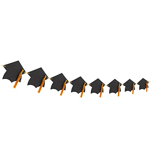 MAGICLULU Abschlussfeier Dekoration Graduation Cap Girlande Mit Schwarzen Quasten Für Abschlussfeier Stilvolle Abschlusskappendekorationen Für Unvergessliche Feier MAGICLULU Abschlussfeier Dekoration Graduation Cap Girlande Mit Schwarzen Quasten Für Abschlussfeier Stilvolle Abschlusskappendekorationen Für Unvergessliche Feier von MAGICLULU