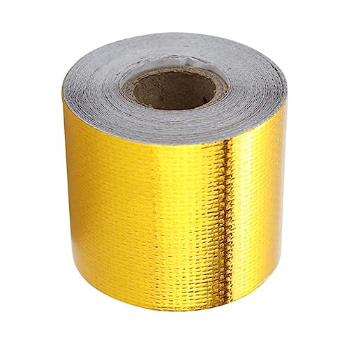 MAGICLULU Aluminium Folien Klebeband Hitzebeständig Wasserdichtes Abdichtband für Reparaturen für Rohrleitungen Dunstabzugshauben Bauarbeiten Starke Haftung Praktisch MAGICLULU Aluminium Folien Klebeband Hitzebeständig Wasserdichtes Abdichtband für Reparaturen für Rohrleitungen Dunstabzugshauben Bauarbeiten Starke Haftung Praktisch von MAGICLULU