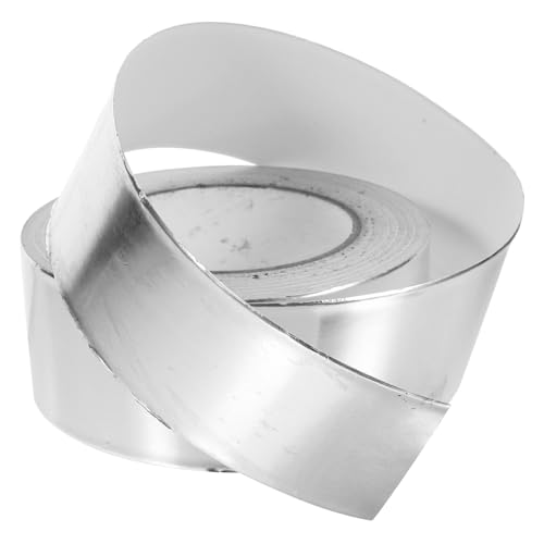 MAGICLULU Aluminium Klebeband Wärmeisoliertes Selbstklebendes Band für Elektrische Reparaturen Wasserdichtes und Leitfähiges Aluminiumfolie Isolierband für Heizungsrohre und Abdichtungen von MAGICLULU