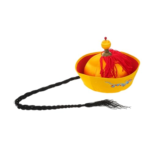 MAGICLULU Antiker Opernhut Kostüm Drama Hut Antike Chinesische Hüte Chinesisches Cosplay Kaiser Chinesisches Königskostüm Königlicher Hofhut Kaiser Chinesischer Hut Für MAGICLULU Antiker Opernhut Kostüm Drama Hut Antike Chinesische Hüte Chinesisches Cosplay Kaiser Chinesisches Königskostüm Königlicher Hofhut Kaiser Chinesischer Hut Für von MAGICLULU