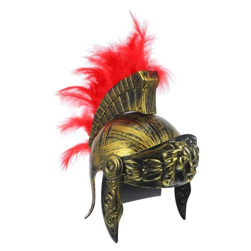 MAGICLULU Antiker Römischer Kriegerhut Römischer Soldatenhelm Gladiatorhelm Soldatenmütze Ritterkostüm Erwachsenenhelm Krieger Römischer Helm Für Erwachsene Dreispitz Partyhüte Soldaten MAGICLULU Antiker Römischer Kriegerhut Römischer Soldatenhelm Gladiatorhelm Soldatenmütze Ritterkostüm Erwachsenenhelm Krieger Römischer Helm Für Erwachsene Dreispitz Partyhüte Soldaten von MAGICLULU