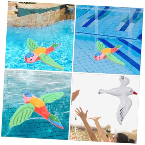 MAGICLULU Aufblasbares Teiliges Wasserspielzeug mit Großen Aufblasbaren Vögeln für Strandpartys Pool Dekorationen und Outdoor Wasseraktivitäten MAGICLULU Aufblasbares Teiliges Wasserspielzeug mit Großen Aufblasbaren Vögeln für Strandpartys Pool Dekorationen und Outdoor Wasseraktivitäten von MAGICLULU