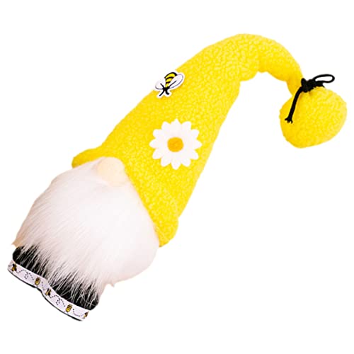 MAGICLULU Bienenpuppe Party Wohnkultur Feenhaftes Schreibtischfiguren Festival-Desktop-schmuck Heimdekoration Bienenfestverzierung Kinderspielzeug Plüsch Yellow MAGICLULU Bienenpuppe Party Wohnkultur Feenhaftes Schreibtischfiguren Festival-Desktop-schmuck Heimdekoration Bienenfestverzierung Kinderspielzeug Plüsch Yellow von MAGICLULU