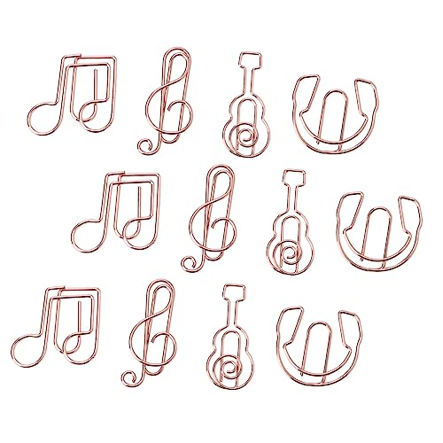MAGICLULU Bürodekoration 12st Musiknotiz-instrument- Halter Für Büroklammern Musikalische Papiernotizklammern Ticketklemme Kalendermarkierung -clips Bastelseitenclip Foto Metall MAGICLULU Bürodekoration 12st Musiknotiz-instrument- Halter Für Büroklammern Musikalische Papiernotizklammern Ticketklemme Kalendermarkierung -clips Bastelseitenclip Foto Metall von MAGICLULU