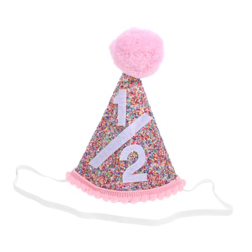 MAGICLULU Bunter Hut Racing-geburtstagsmütze Klein Erste Mini Spaß Partyhüte Für Erwachsene Partyhüte Geburtstagshüte Papa Krone Regenbogen Quaste Junge Partyzubehör Vlies von MAGICLULU