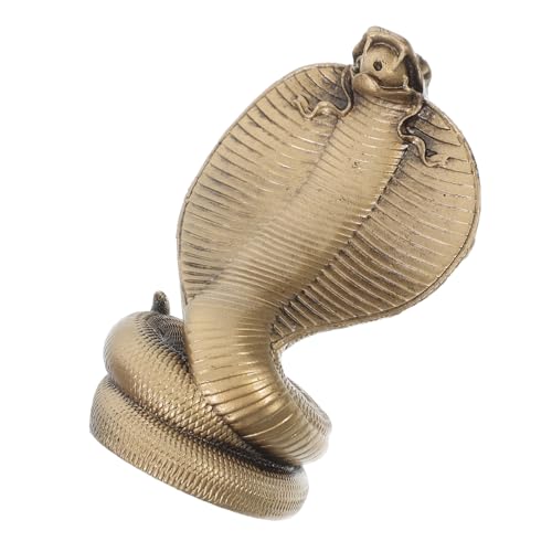 MAGICLULU Chinesische Schlangenfigur aus Harz Detaillierte Miniatur Schlange mit Antikem Finish Tischdekoration zum Jahr der Schlange Feng Shui Ornament für Zuhause und Büro MAGICLULU Chinesische Schlangenfigur aus Harz Detaillierte Miniatur Schlange mit Antikem Finish Tischdekoration zum Jahr der Schlange Feng Shui Ornament für Zuhause und Büro von MAGICLULU