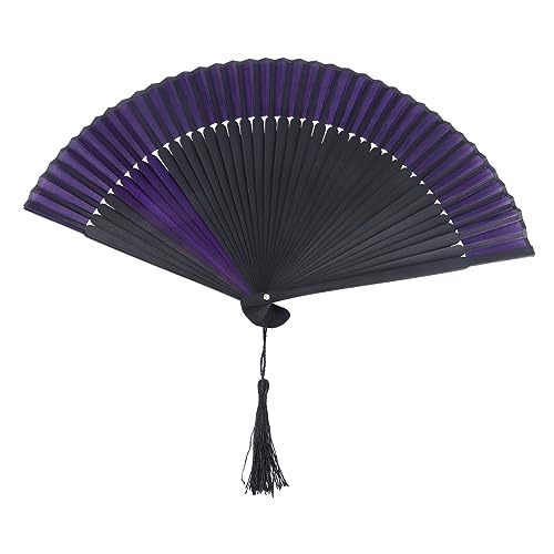 MAGICLULU Chinesischer Faltfächer aus Eleganter Handfächer für Hochzeiten Partys Dekoration Multifunktionales Kunsthandwerk mit Akzenten für Frauen Damen MAGICLULU Chinesischer Faltfächer aus Eleganter Handfächer für Hochzeiten Partys Dekoration Multifunktionales Kunsthandwerk mit Akzenten für Frauen Damen von MAGICLULU