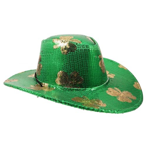 MAGICLULU Cowboyhut Mit Pailletten Blenden Schottenstoff Geblendet Plüsch Leuchtender Cowgirl-hut Kappe Sonnenhut Breiter Cowgirlhut Cowgirl-party-dekorationen Partyhut Cowgirl-hut Tuch MAGICLULU Cowboyhut Mit Pailletten Blenden Schottenstoff Geblendet Plüsch Leuchtender Cowgirl-hut Kappe Sonnenhut Breiter Cowgirlhut Cowgirl-party-dekorationen Partyhut Cowgirl-hut Tuch von MAGICLULU