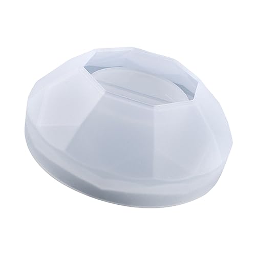 MAGICLULU Diamantförmige Kerzenständer Gießform für Epoxidharz Silikonform für Diy Votivkerzenhalter Leicht zu Reinigen Wiederverwendbar für Zuhause oder Veranstaltungen von MAGICLULU