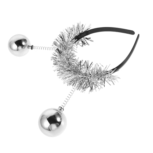 MAGICLULU Disco Ball Haarreif mit Spiegelkugel design Leichtes und Bequemes Stirnband für Damen für Cosplay Bühnenauftritte Musikfestivals und Partys Kompakt und Tragbar von MAGICLULU