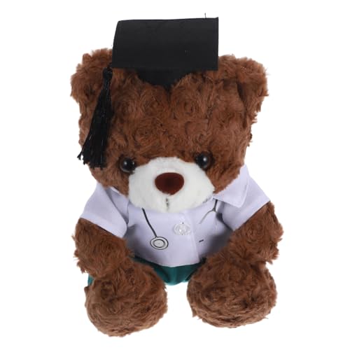 MAGICLULU Doktorabschlussbär Puppentiere Gefüllter Anhänger Süße Tiere Gefüllte Puppen Geschenktiere Abschluss-stofftier Tierspielzeug Für Die Abschlusssaison Abschluss-tierspielzeug Plüsch MAGICLULU Doktorabschlussbär Puppentiere Gefüllter Anhänger Süße Tiere Gefüllte Puppen Geschenktiere Abschluss-stofftier Tierspielzeug Für Die Abschlusssaison Abschluss-tierspielzeug Plüsch von MAGICLULU