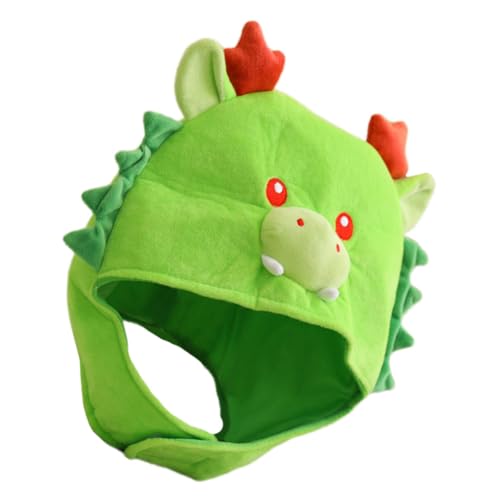 MAGICLULU Dragon Kostümhut Cartoon Drache Partyhut Lustiges Accessoire für Erwachsene Geeignet für Halloween Cosplay und Festlichkeiten von MAGICLULU