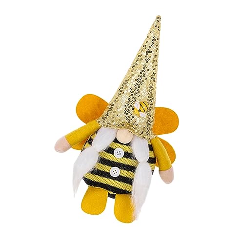 MAGICLULU Entzückende Bienenzwergpuppe Festival-bienenzwerg- Für Zuhause Und Dekoration Bienenzwerge Spielzeug Bienenfestival-Ornament von MAGICLULU
