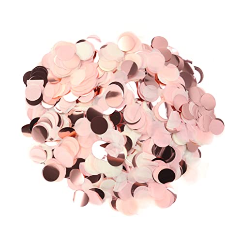 MAGICLULU Farbenfrohe Hochzeitspapierblätter Dekoration Konfetti-seidenpapier Feierlichkeiten Braut Kreis Fiesta Schüttgut Runden Pailletten Rosa Funkeln Party Sträusel Weiß Gold Bunt MAGICLULU Farbenfrohe Hochzeitspapierblätter Dekoration Konfetti-seidenpapier Feierlichkeiten Braut Kreis Fiesta Schüttgut Runden Pailletten Rosa Funkeln Party Sträusel Weiß Gold Bunt von MAGICLULU