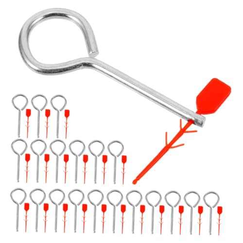 MAGICLULU Feuerlöscher Sicherungsstifte Pull Pins aus Robustem mit Glatter Oberfläche für Sichere Verriegelung und Einfache Einhändige Entriegelung Kompatibel mit Verschiedenen MAGICLULU Feuerlöscher Sicherungsstifte Pull Pins aus Robustem mit Glatter Oberfläche für Sichere Verriegelung und Einfache Einhändige Entriegelung Kompatibel mit Verschiedenen von MAGICLULU