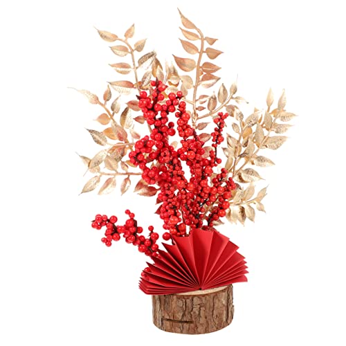 MAGICLULU Frühlingsfest Tischdekoration Gefälschte Rote Desktop Verzierung Für Neujahr Und Frühlingsfest Festlicher Schmuck Für Wohnzimmer Und Neuwohnungen MAGICLULU Frühlingsfest Tischdekoration Gefälschte Rote Desktop Verzierung Für Neujahr Und Frühlingsfest Festlicher Schmuck Für Wohnzimmer Und Neuwohnungen von MAGICLULU