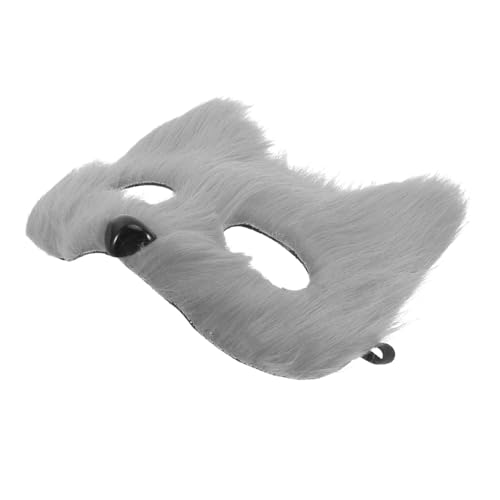 MAGICLULU Fuchs Maske Kostüm Verrückte Hüte Krankenschwestermützen Für Frauen Pilz Kostüm Teepartyhandschuhe Pilzhut Disco-kugel-kostüm Halloween -partyhüte Fledermaushut Grey Pvc MAGICLULU Fuchs Maske Kostüm Verrückte Hüte Krankenschwestermützen Für Frauen Pilz Kostüm Teepartyhandschuhe Pilzhut Disco-kugel-kostüm Halloween -partyhüte Fledermaushut Grey Pvc von MAGICLULU