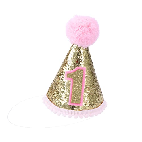 MAGICLULU Funkelnde Geburtstagskappe Für Mädchen Rosa Kegelhut Mit Verstellbarem Kopfband Für Geburtstagsfeiern Kindergeburtstagsparty Zubehör Glitzer Partyhut MAGICLULU Funkelnde Geburtstagskappe Für Mädchen Rosa Kegelhut Mit Verstellbarem Kopfband Für Geburtstagsfeiern Kindergeburtstagsparty Zubehör Glitzer Partyhut von MAGICLULU