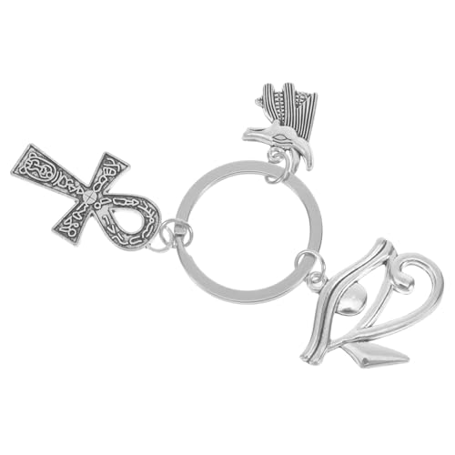 MAGICLULU Griechischer Schlüsselanhänger Souvenir-schlüsselanhänger Altägyptischer Schmuck Religiöse Schlüsselanhänger Ägyptischer Schlüsselanhänger Anubis-statue Silver Zinklegierung MAGICLULU Griechischer Schlüsselanhänger Souvenir-schlüsselanhänger Altägyptischer Schmuck Religiöse Schlüsselanhänger Ägyptischer Schlüsselanhänger Anubis-statue Silver Zinklegierung von MAGICLULU