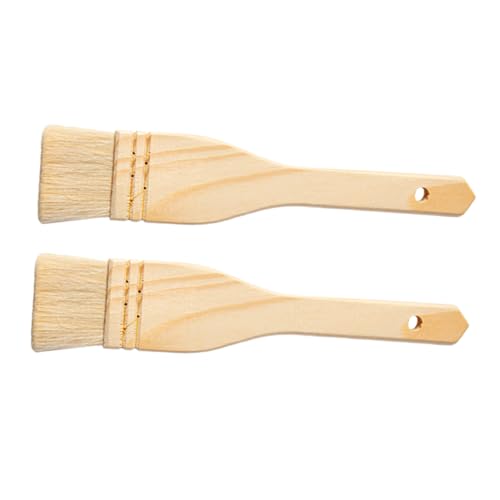 MAGICLULU Grillpinsel Aus Wolle 2-teiliges Set Pinsel Für Barbecue-Sauce Tragbarer Grillpinsel Zum Kochen Im Freien MAGICLULU Grillpinsel Aus Wolle 2-teiliges Set Pinsel Für Barbecue-Sauce Tragbarer Grillpinsel Zum Kochen Im Freien von MAGICLULU