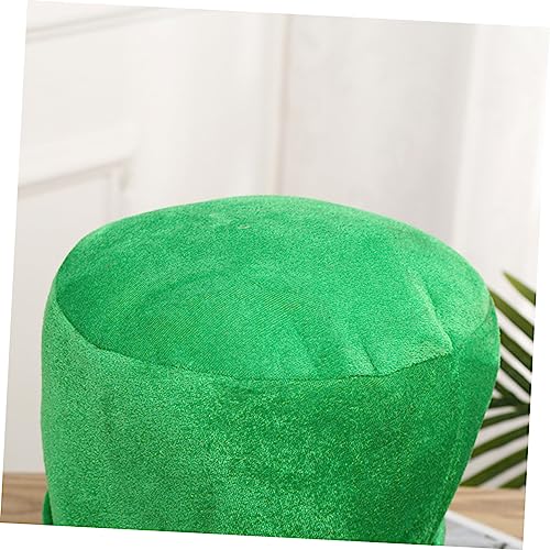 MAGICLULU Grüner Karneval Partyhut für Patrick's Day Atmungsaktiver Weicher Performance Kostümhut Attraktives Accessoire für Feierlichkeiten und Mottopartys MAGICLULU Grüner Karneval Partyhut für Patrick's Day Atmungsaktiver Weicher Performance Kostümhut Attraktives Accessoire für Feierlichkeiten und Mottopartys von MAGICLULU