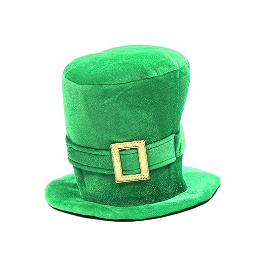 MAGICLULU Grüner Partyhut für Patrick's Day mit Weichem Atmungsaktivem Material Modischem Design und Charmantem Look Kostümzubehör für Festliche Feiern und Geschenkideen MAGICLULU Grüner Partyhut für Patrick's Day mit Weichem Atmungsaktivem Material Modischem Design und Charmantem Look Kostümzubehör für Festliche Feiern und Geschenkideen von MAGICLULU