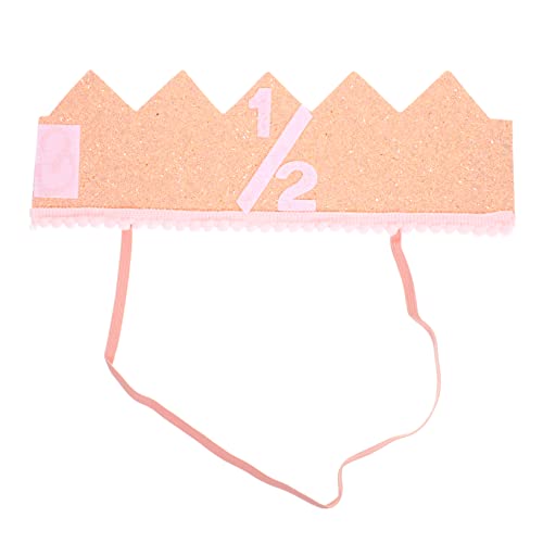 MAGICLULU Babyparty-kuchen-toer-hut Kindergeburtstags-party-kopfschmuck 1/2 Geburtstagshut Für Kinder Partyhüte Kopfbedeckungen von MAGICLULU
