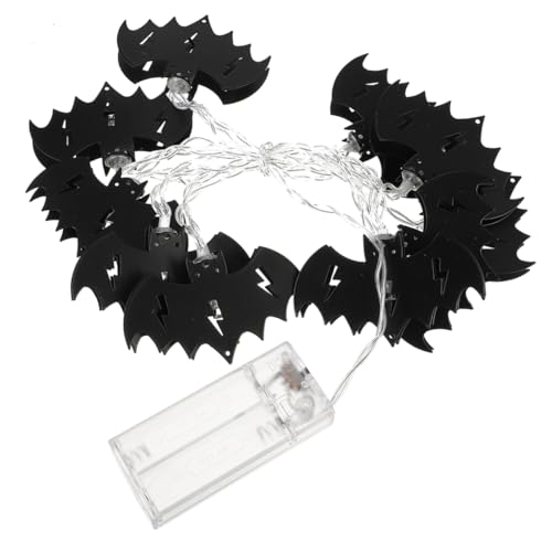 MAGICLULU Halloween Fledermaus Lichterkette Leds Für Festliche Dekorationen Und Langlebig Für Halloween Partys Und Stimmungsvolle Innen MAGICLULU Halloween Fledermaus Lichterkette Leds Für Festliche Dekorationen Und Langlebig Für Halloween Partys Und Stimmungsvolle Innen von MAGICLULU