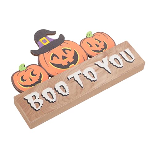 MAGICLULU Halloween Tischdekoration Holzschild Kreatives Tischzubehör für Halloween Partys Vielseitig Einsetzbar Wiederverwendbar Festliche und Beeindruckt Ihre Gäste MAGICLULU Halloween Tischdekoration Holzschild Kreatives Tischzubehör für Halloween Partys Vielseitig Einsetzbar Wiederverwendbar Festliche und Beeindruckt Ihre Gäste von MAGICLULU