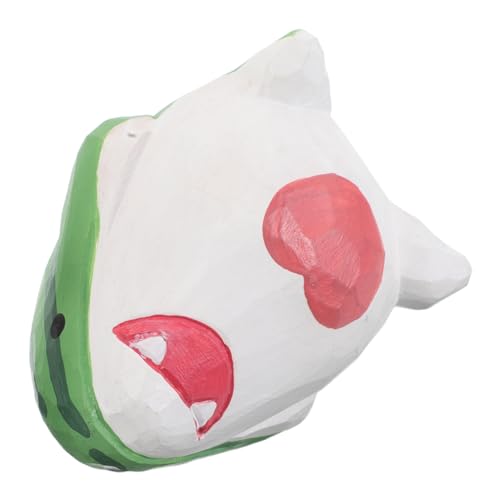 MAGICLULU Handgefertigte Holzschnitzerei Haifigur für Kinderzimmer Kreative Tischdekoration Rustikales Wohndekor für Terrarien und Geschenkideen von MAGICLULU