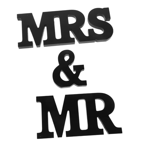 MAGICLULU Holzschild Für Hochzeit „mr. Mrs.“ Rustikales Für Tischdekoration Zum Empfang MAGICLULU Holzschild Für Hochzeit „mr. Mrs.“ Rustikales Für Tischdekoration Zum Empfang von MAGICLULU
